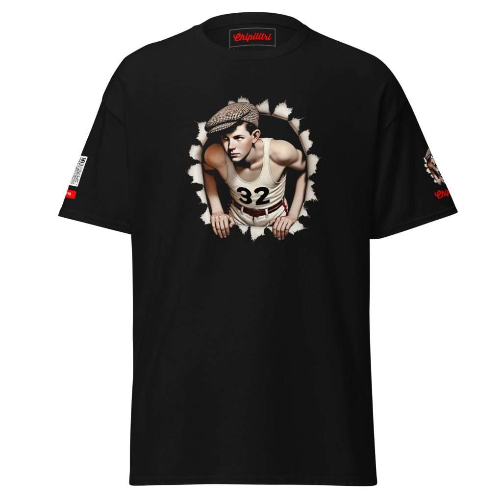 Camiseta Homenaje a Norman Rockwell — reinterpretación contemporánea REART Chipilitri.