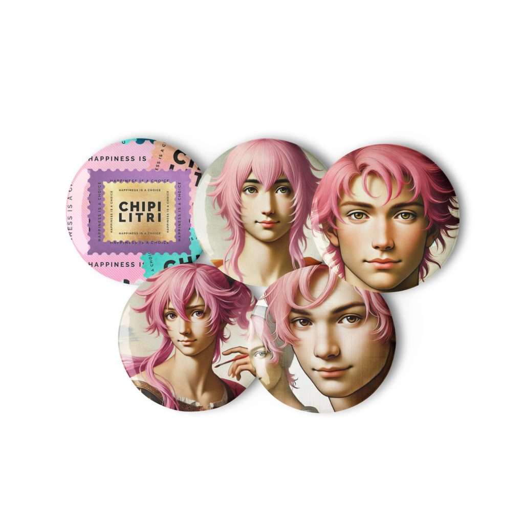 Retratos manga con cabello rosado y estética beauty‑editorial de la colección Manga Rosa Chipilitri.