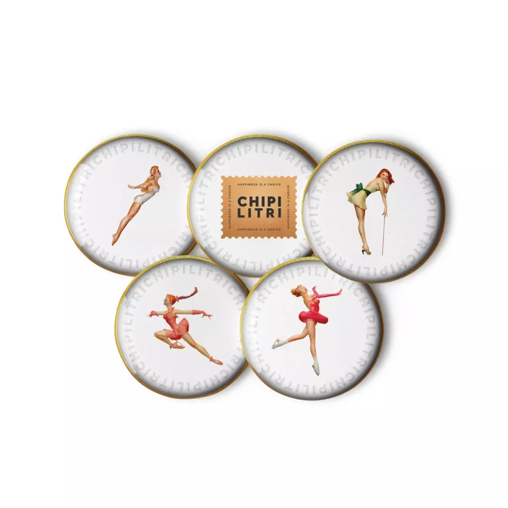 PINUP chapas Chipilitri – estilo retro