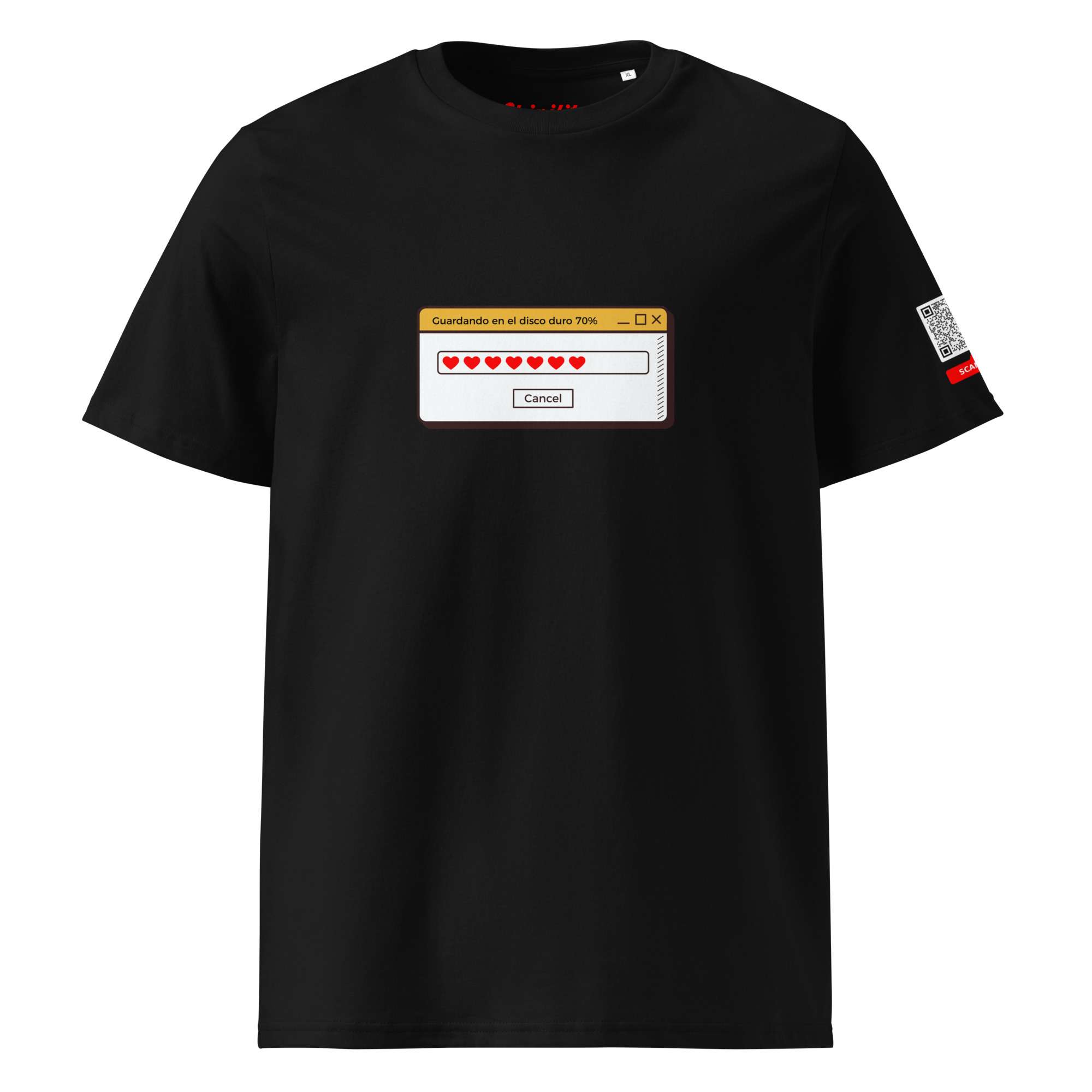 Camiseta Guardando en el Disco Duro — Moda Sonora 2026 de Chipilitri