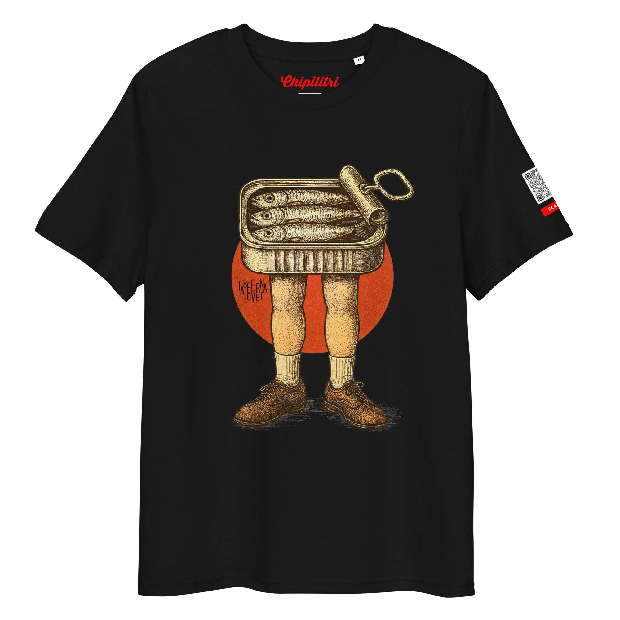 Personaje gastronómico con cuerpo humano — Colección TABEERNA Chipilitri