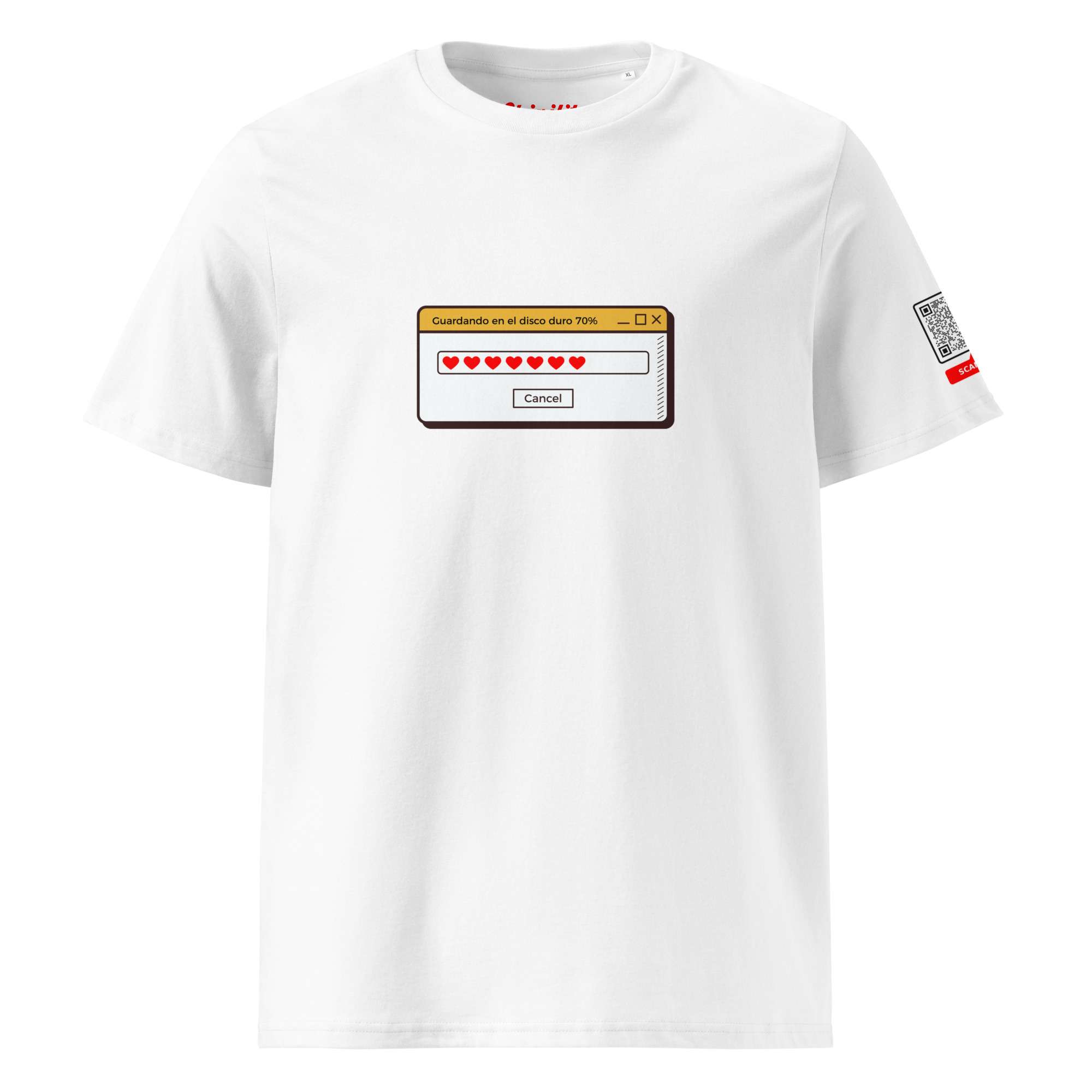 Camiseta Guardando en el Disco Duro — Moda Sonora 2026 de Chipilitri
